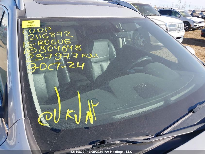 2015 Nissan Rogue VIN: 5N1AT2MV5FC804648 Lot: 12116872