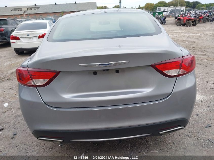 2015 Chrysler 200 C VIN: 1C3CCCCG7FN606698 Lot: 12116890