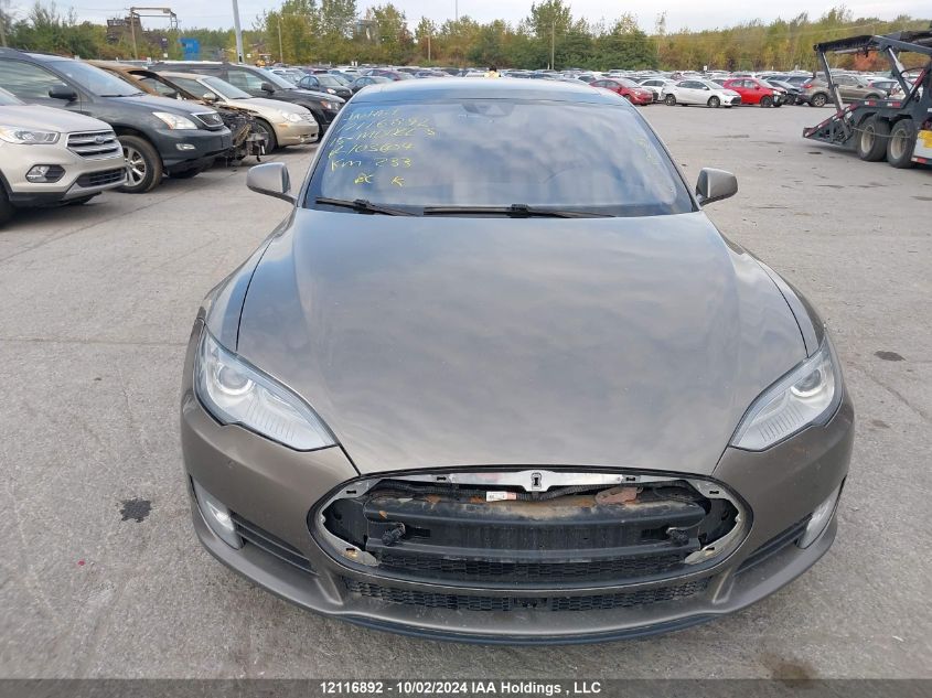 2015 Tesla Model S 70D/85D/P85D VIN: 5YJSA1E28FF103604 Lot: 12116892