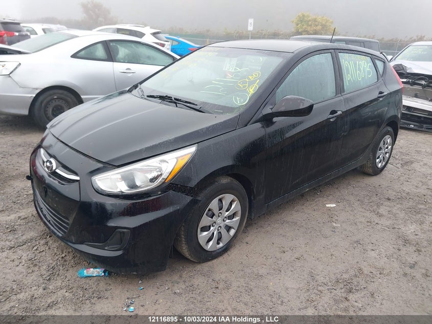 2015 Hyundai Accent VIN: KMHCT5AE0FU228489 Lot: 12116895