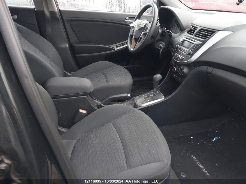 2015 Hyundai Accent VIN: KMHCT5AE0FU228489 Lot: 12116895