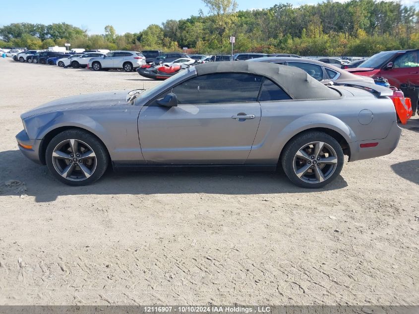 2007 Ford Mustang Convertible VIN: 1ZVFT84N675303574 Lot: 12116907