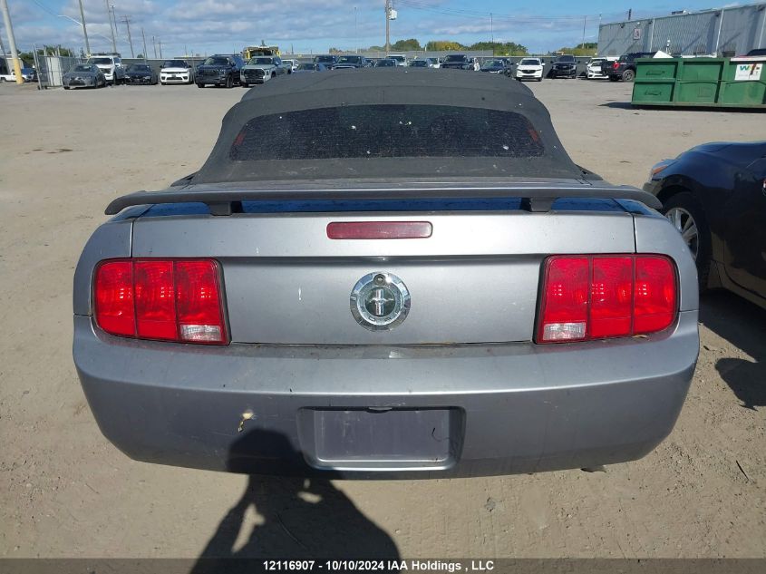 2007 Ford Mustang Convertible VIN: 1ZVFT84N675303574 Lot: 12116907