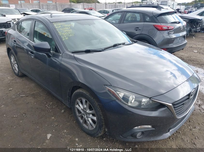 2014 Mazda Mazda3 VIN: 3MZBM1V70EM103767 Lot: 12116910