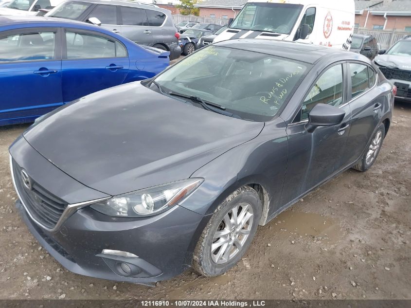 2014 Mazda Mazda3 VIN: 3MZBM1V70EM103767 Lot: 12116910