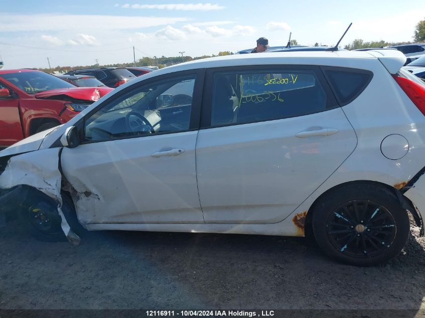 2012 Hyundai Accent VIN: KMHCT5AE0CU006336 Lot: 12116911