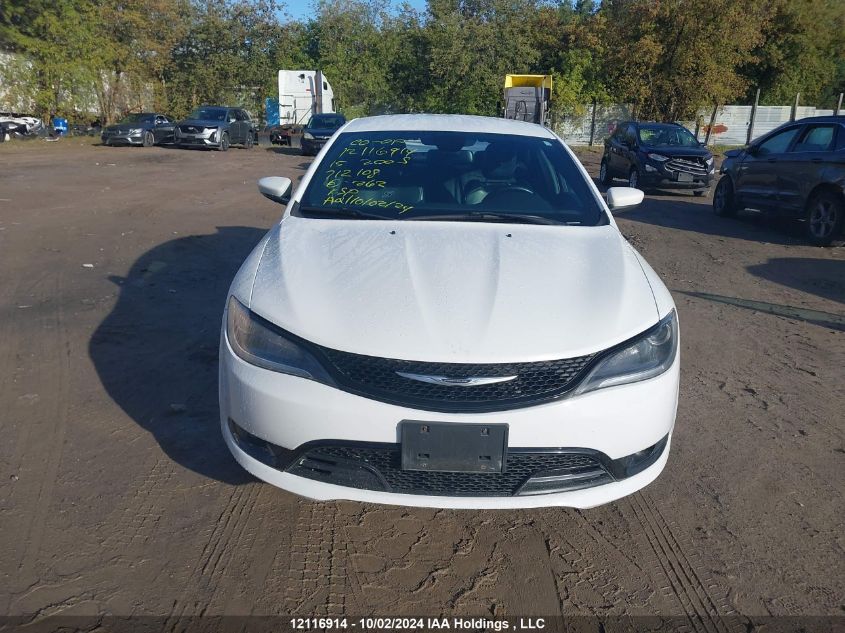 2015 Chrysler 200 S VIN: 1C3CCCBB0FN712108 Lot: 12116914