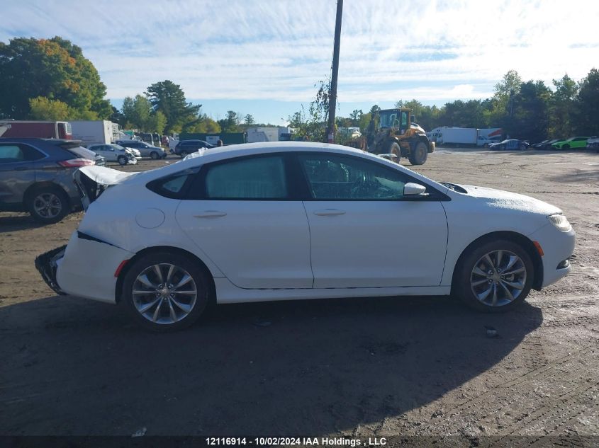 2015 Chrysler 200 S VIN: 1C3CCCBB0FN712108 Lot: 12116914