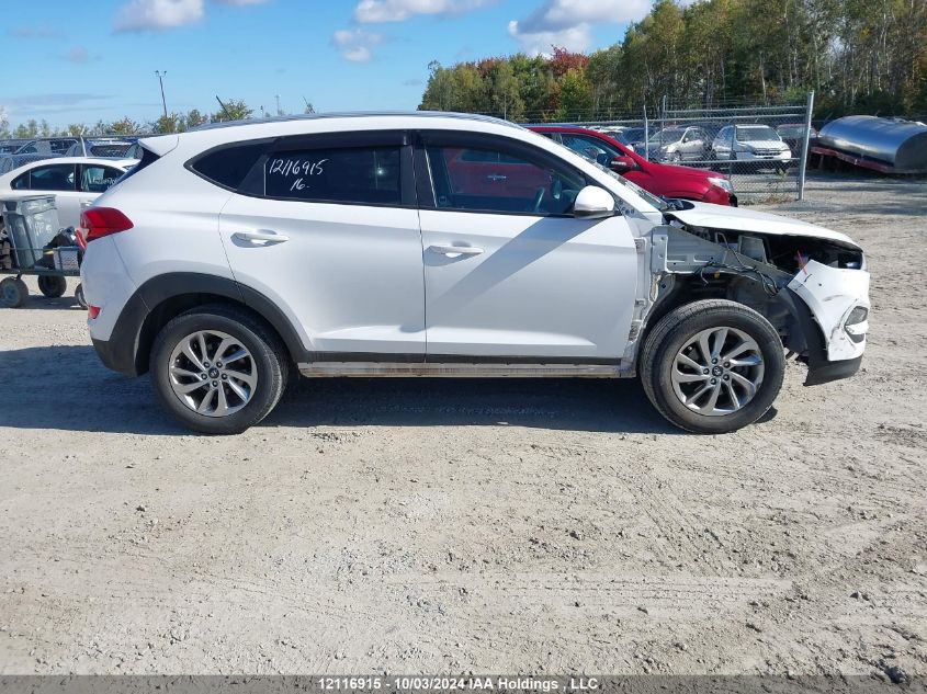 2016 Hyundai Tucson Limited/Sport And Eco/Se VIN: KM8J3CA48GU237560 Lot: 12116915