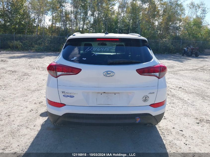 2016 Hyundai Tucson Limited/Sport And Eco/Se VIN: KM8J3CA48GU237560 Lot: 12116915