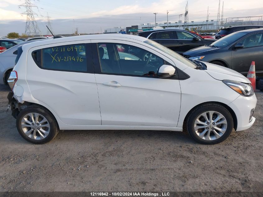 2021 Chevrolet Spark 1Lt VIN: KL8CD6SA4MC217476 Lot: 12116942