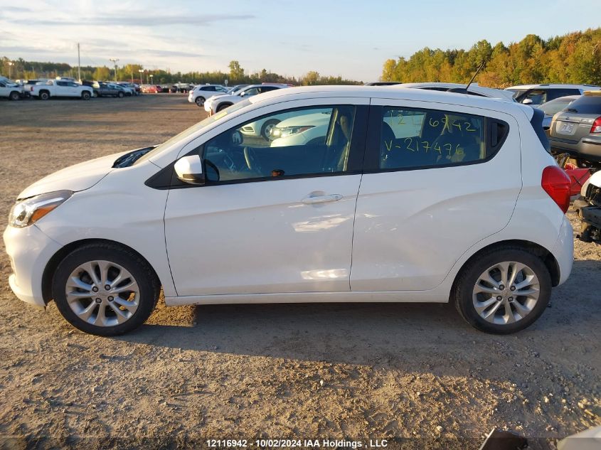 2021 Chevrolet Spark 1Lt VIN: KL8CD6SA4MC217476 Lot: 12116942