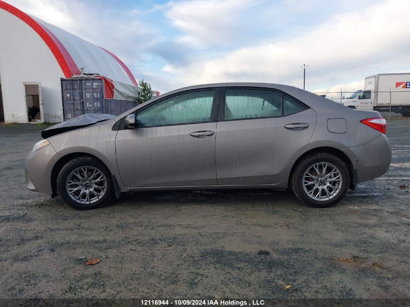 2014 Toyota Corolla Le VIN: 2T1BURHE9EC216251 Lot: 12116944