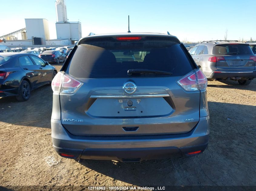 2016 Nissan Rogue S/Sl/Sv VIN: 5N1AT2MV2GC776941 Lot: 12116962