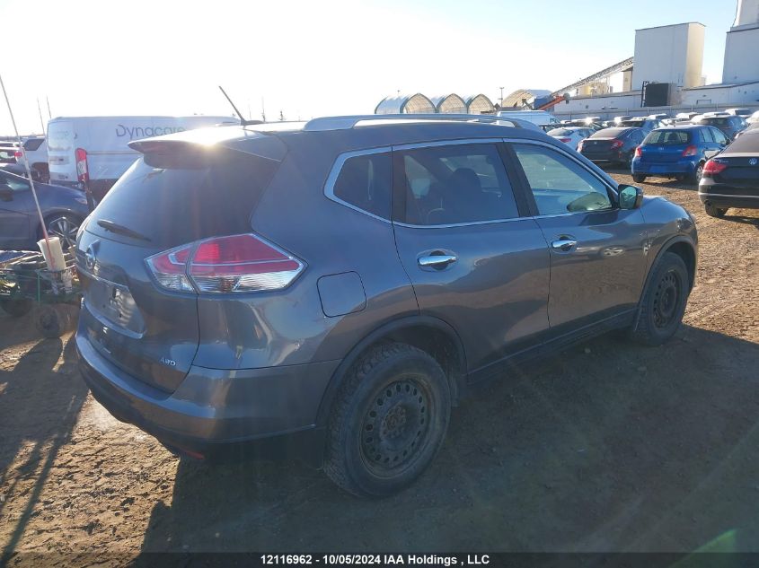 2016 Nissan Rogue S/Sl/Sv VIN: 5N1AT2MV2GC776941 Lot: 12116962