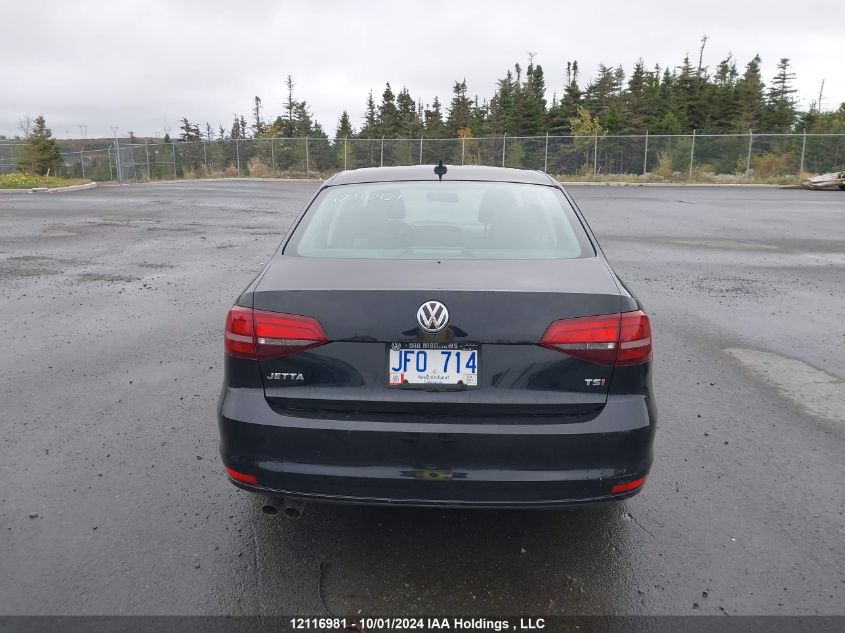 2017 Volkswagen Jetta Sedan VIN: 3VW167AJ2HM285387 Lot: 12116981