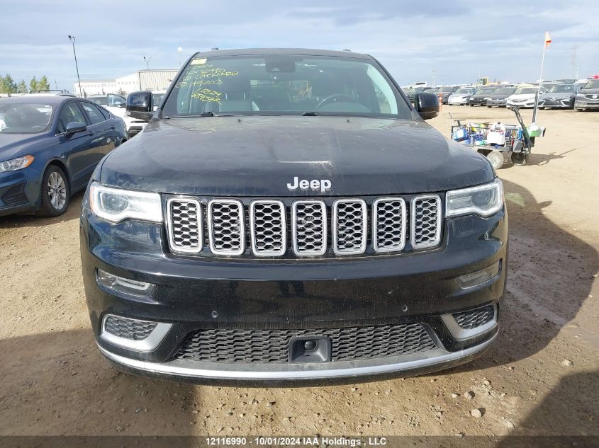 1C4RJFJT0JC149203 2018 Jeep Grand Cherokee Summit