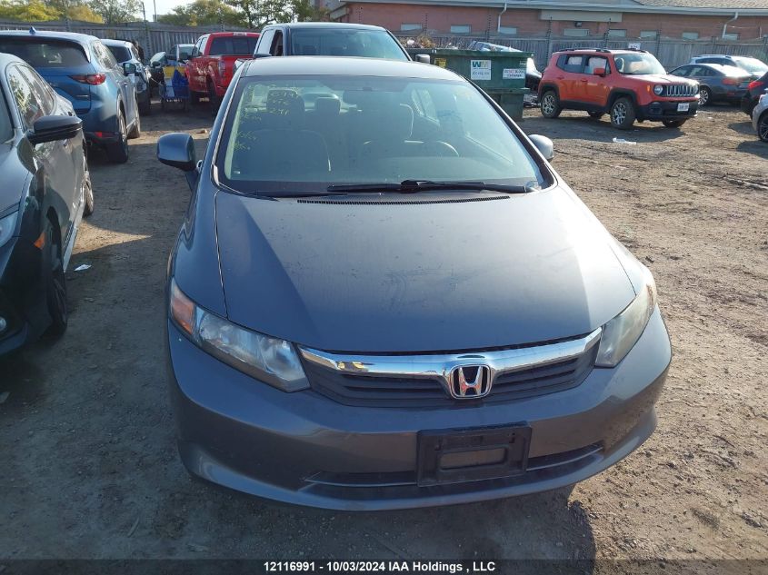 2012 Honda Civic Lx VIN: 19XFB2F50CE375241 Lot: 12116991