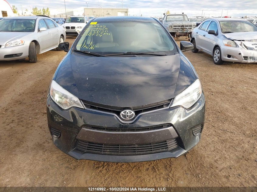 2016 Toyota Corolla Le VIN: 2T1BURHE3GC744130 Lot: 12116992
