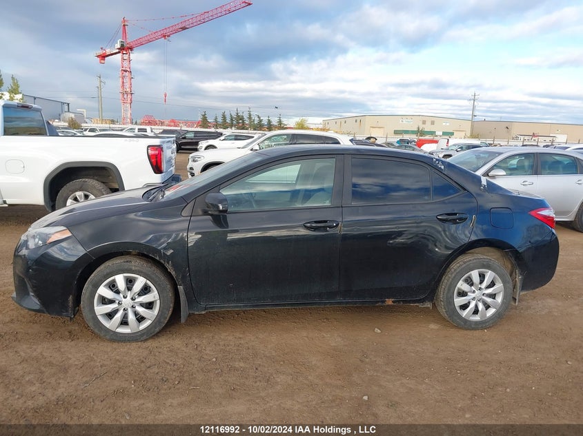 2016 Toyota Corolla Le VIN: 2T1BURHE3GC744130 Lot: 12116992