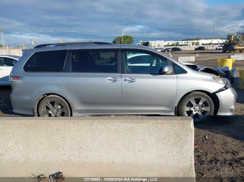 2015 Toyota Sienna Se 8 Passenger VIN: 5TDXK3DC1FS564454 Lot: 12116993