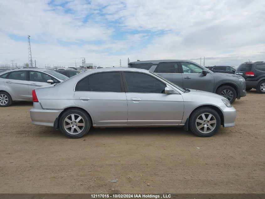 2005 Acura El VIN: 2HHES36845H100956 Lot: 12117015