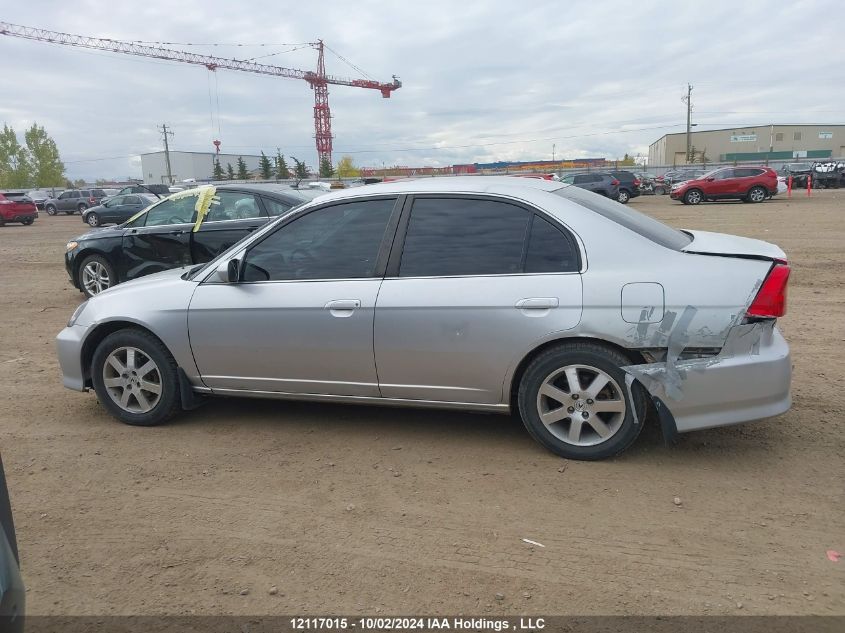 2005 Acura El VIN: 2HHES36845H100956 Lot: 12117015