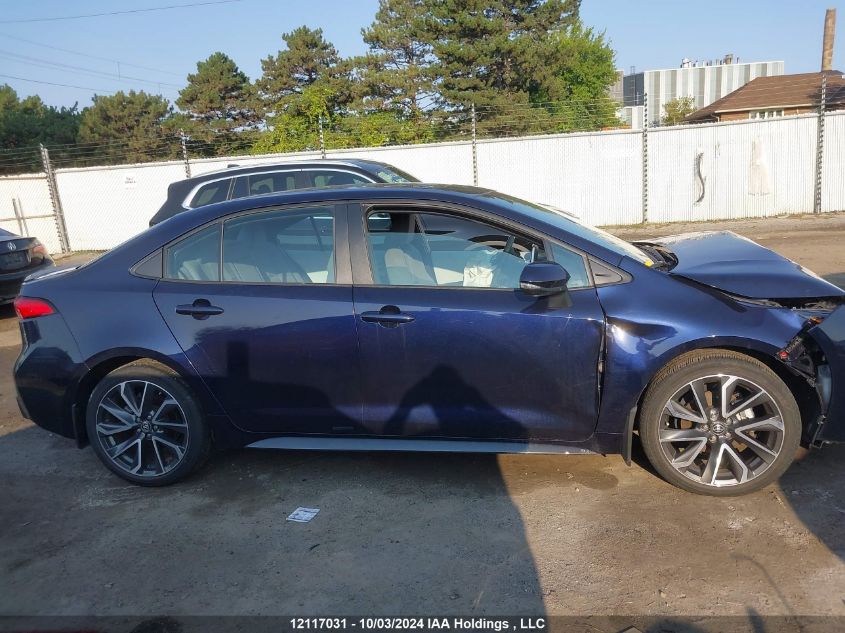 2020 Toyota Corolla Se/Xse VIN: 5YFB4RBE5LP023634 Lot: 12117031