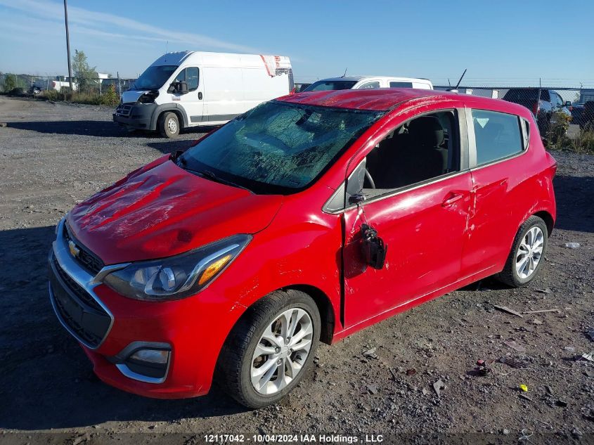 2019 Chevrolet Spark VIN: KL8CC6SA4KC779880 Lot: 12117042