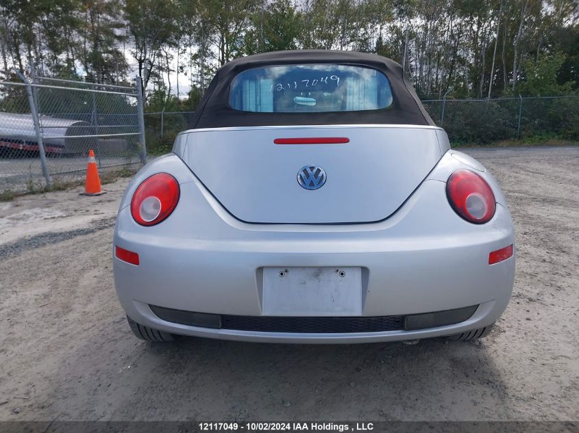 2007 Volkswagen New Beetle 2.5L Luxury VIN: 3VWRF21Y67M407282 Lot: 12117049