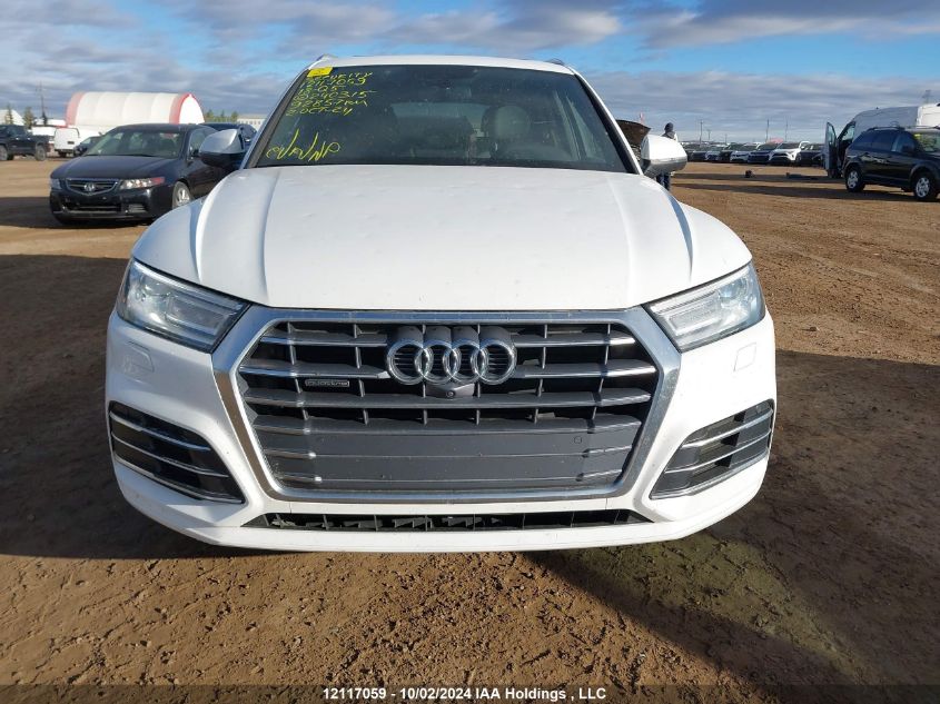 WA1ENAFY3J2240315 2018 Audi Q5 Progressiv S-Line