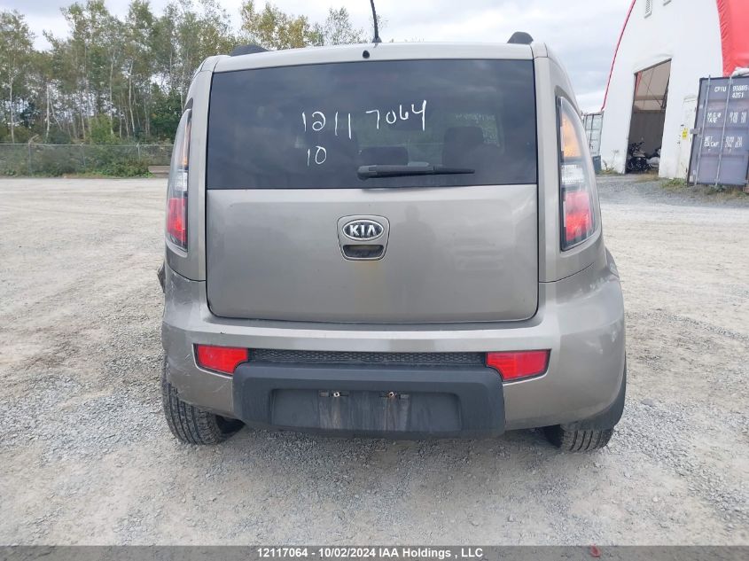 2010 Kia Soul VIN: KNDJT2A2XA7166543 Lot: 12117064