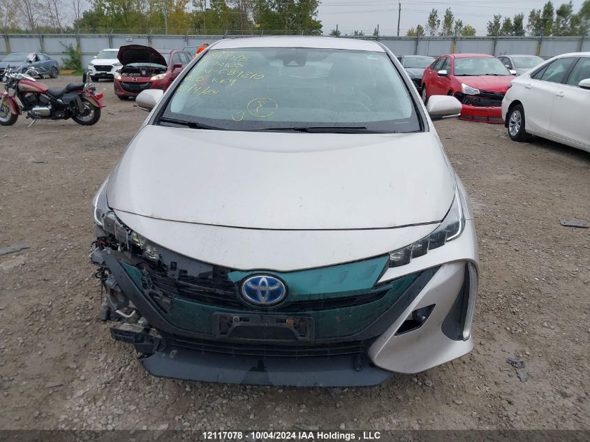 2018 Toyota Prius Prime Upgrade VIN: JTDKARFP5J3089210 Lot: 12117078