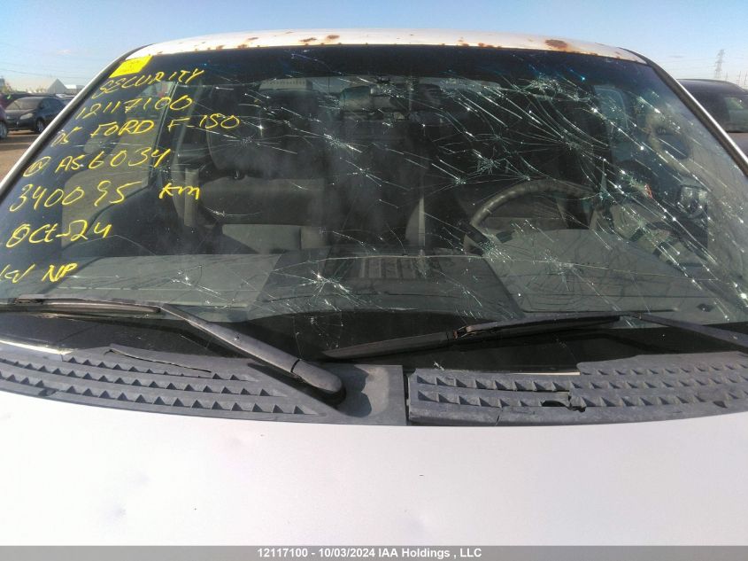 2005 Ford F-150 VIN: 1FTRX12W05FA56034 Lot: 12117100