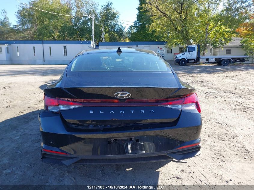 2022 Hyundai Elantra VIN: KMHLM4AG4NU246517 Lot: 12117103