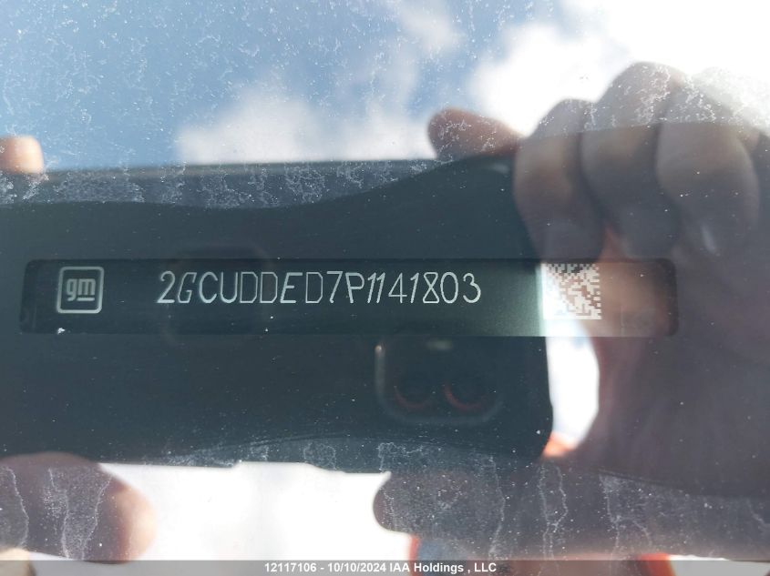 2023 Chevrolet Silverado K1500 Lt VIN: 2GCUDDED7P1141803 Lot: 12117106