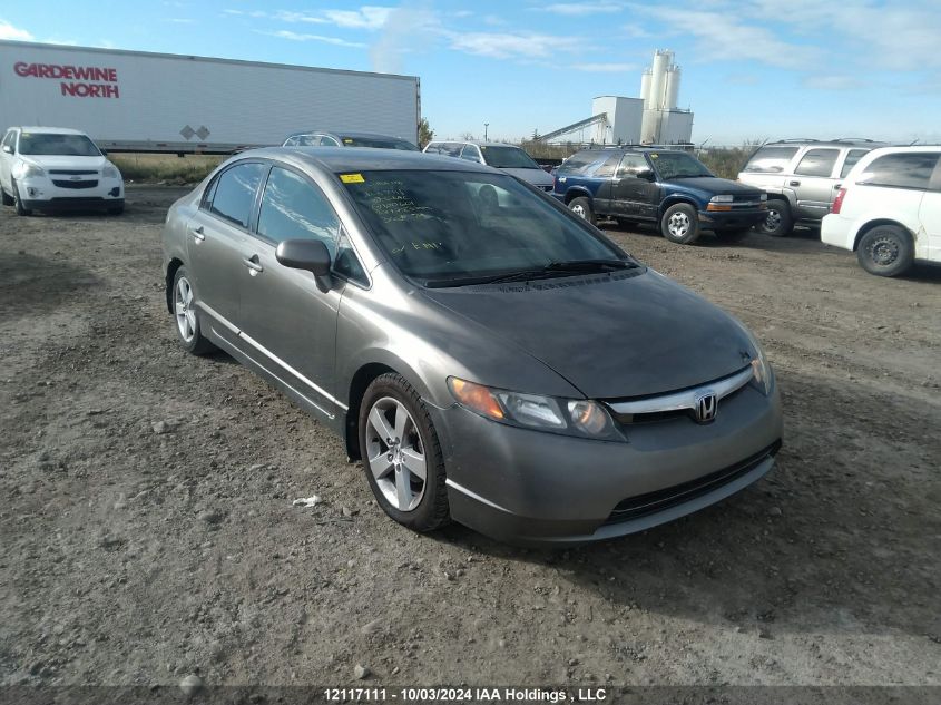 2007 Honda Civic Sdn VIN: 2HGFA165X7H100601 Lot: 12117111