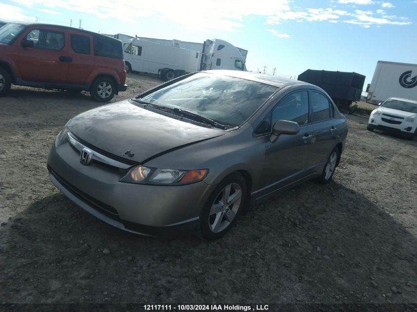 2007 Honda Civic Sdn VIN: 2HGFA165X7H100601 Lot: 12117111