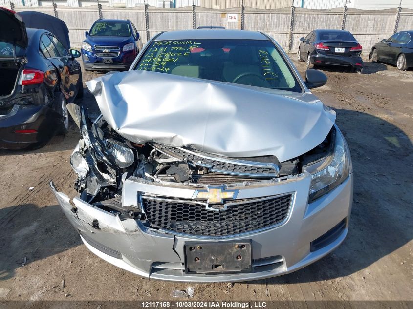 2012 Chevrolet Cruze VIN: 1G1PC5SH1C7135661 Lot: 12117158