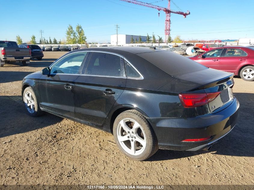 2019 Audi A3 Premium VIN: WAUBEGFF6K1027857 Lot: 12117160