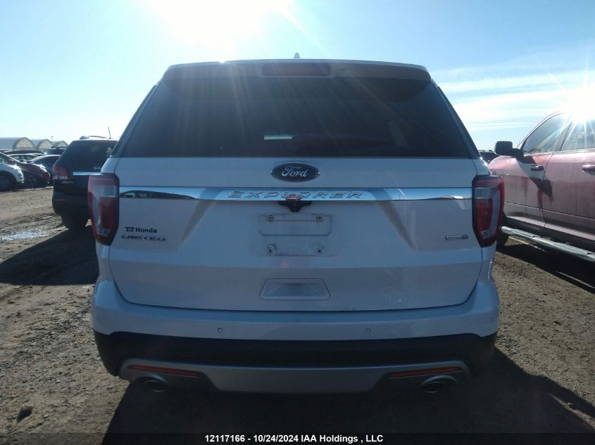 2016 Ford Explorer Limited VIN: 1FM5K8F82GGA80376 Lot: 12117166