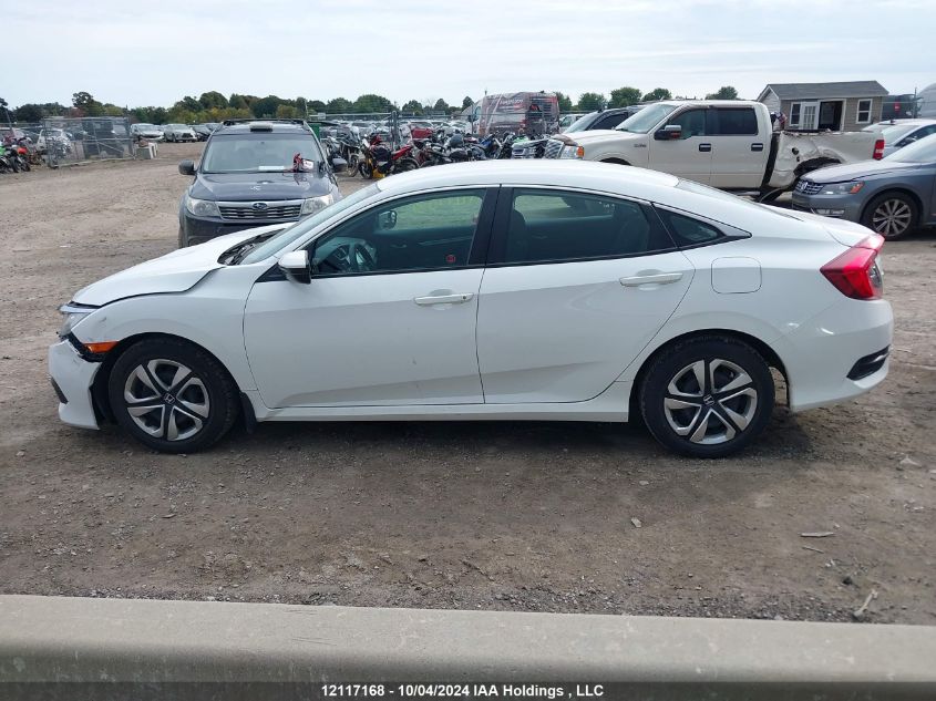 2018 Honda Civic Lx VIN: 2HGFC2F56JH041750 Lot: 12117168