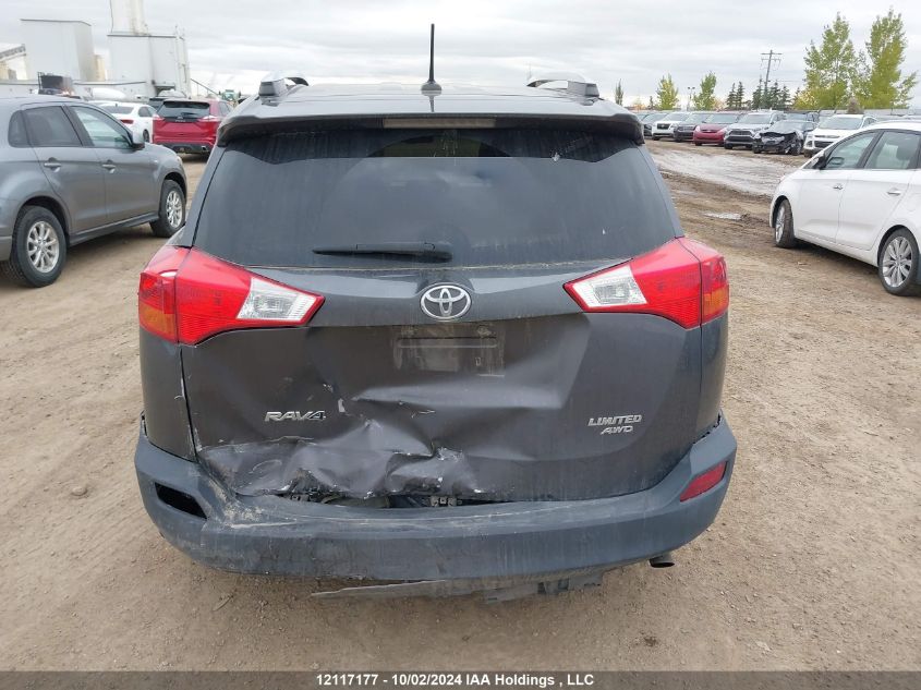 2014 Toyota Rav4 Limited VIN: 2T3DFREV5EW154005 Lot: 12117177