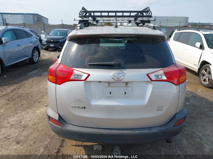 2015 Toyota Rav4 Le VIN: 2T3BFREV9FW303251 Lot: 12117185