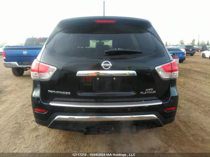 2014 Nissan Pathfinder S/Sv/Sl/Platinum VIN: 5N1AR2MM8EC609485 Lot: 12117210