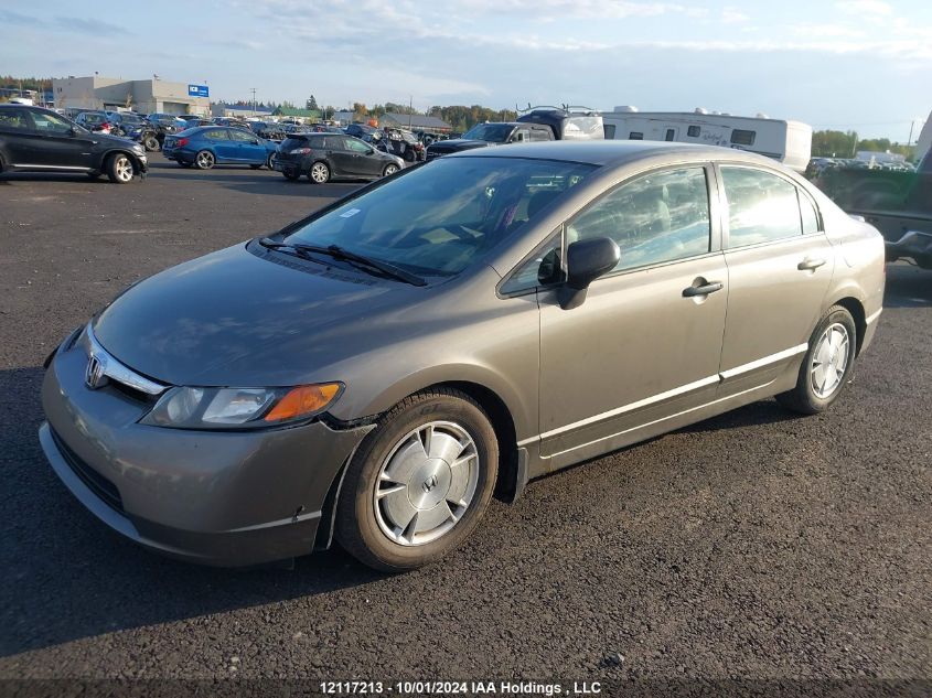 2008 Honda Civic Sdn VIN: 2HGFA164X8H118007 Lot: 12117213