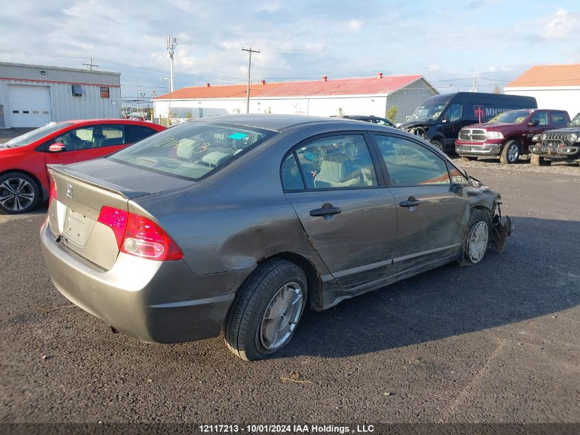 2008 Honda Civic Sdn VIN: 2HGFA164X8H118007 Lot: 12117213