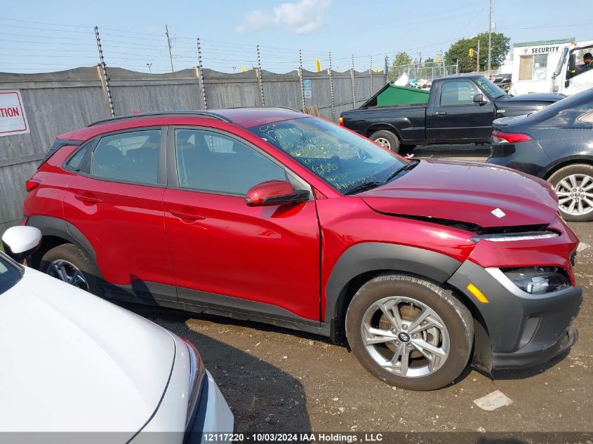 2023 Hyundai Kona Se VIN: KM8K2CAB2PU010841 Lot: 12117220