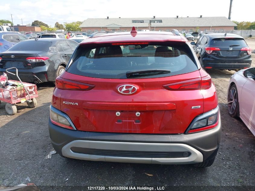 2023 Hyundai Kona Se VIN: KM8K2CAB2PU010841 Lot: 12117220