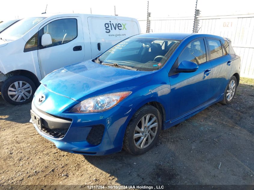 2012 Mazda 3 I VIN: JM1BL1L78C1621578 Lot: 12117254